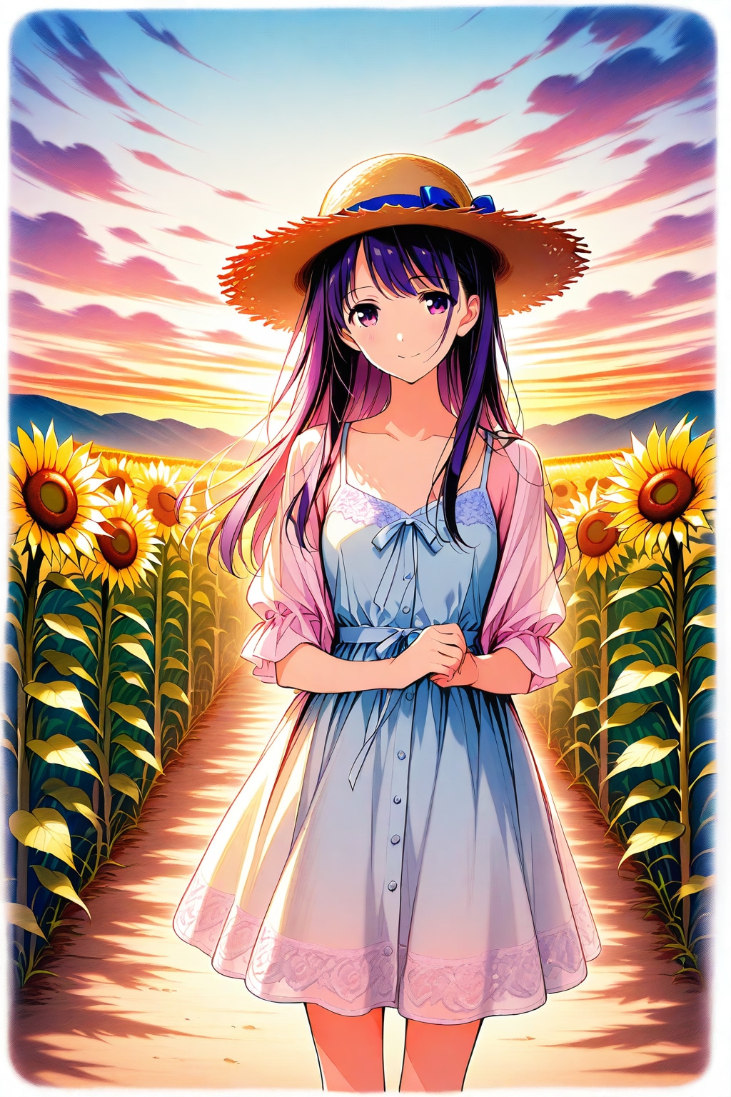 3795/3792　ひまわり畑