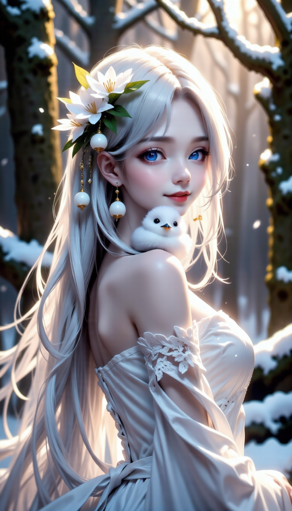 スノードロップ：1月１日の誕生花　花言葉は「希望」と「慰め」、「切ない恋愛」、「逆境の中の希望」そして…