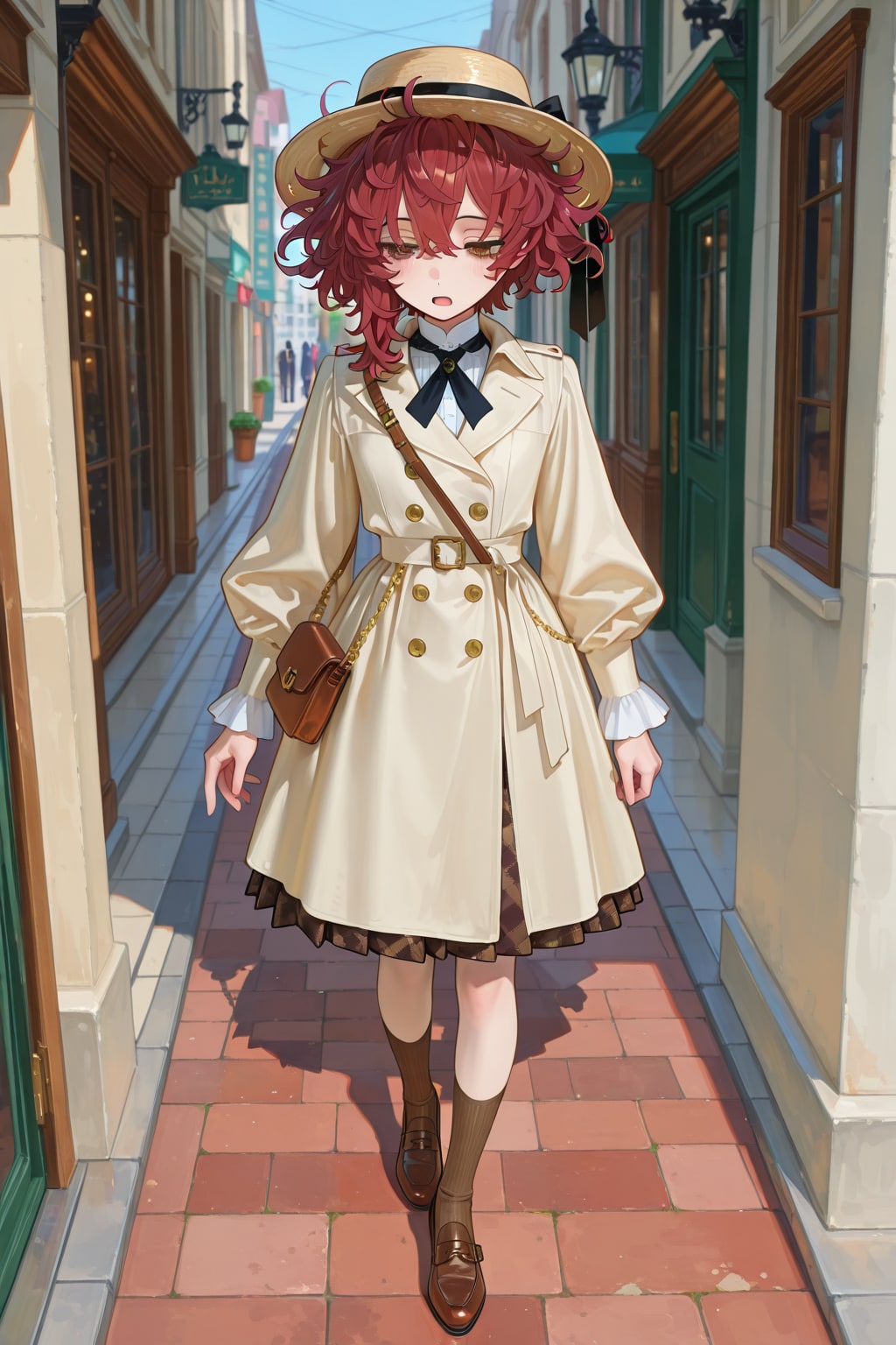 クラシックなお嬢様スタイル（衣装といっしょ）