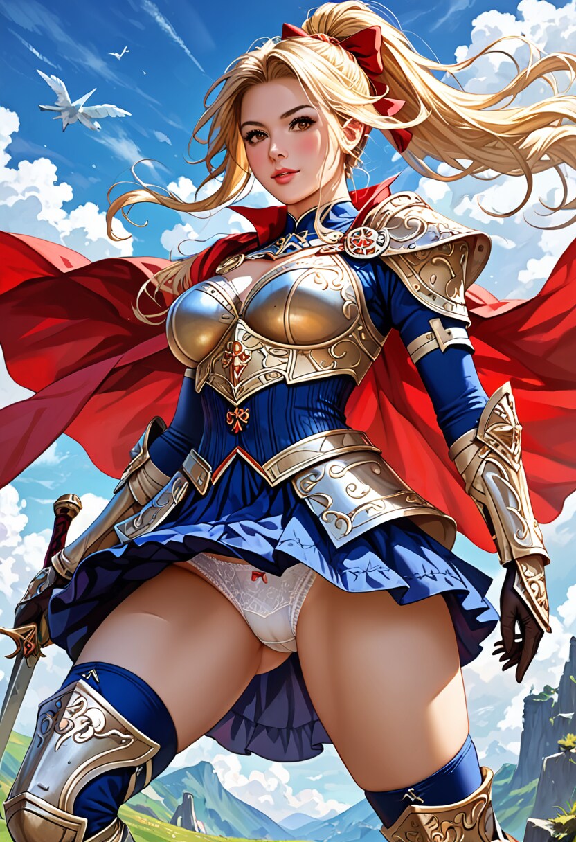 今日の守護者：リボン騎士ちゃん♡ | の人気AIイラスト・グラビア