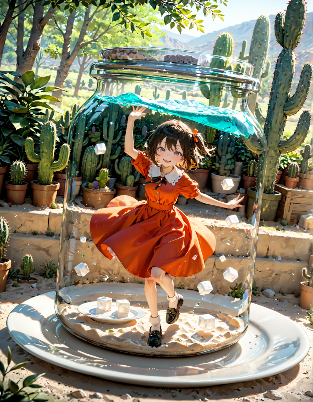 今日は何の日？　サボテンの日。砂糖の日。安全安心砂場の日　その２