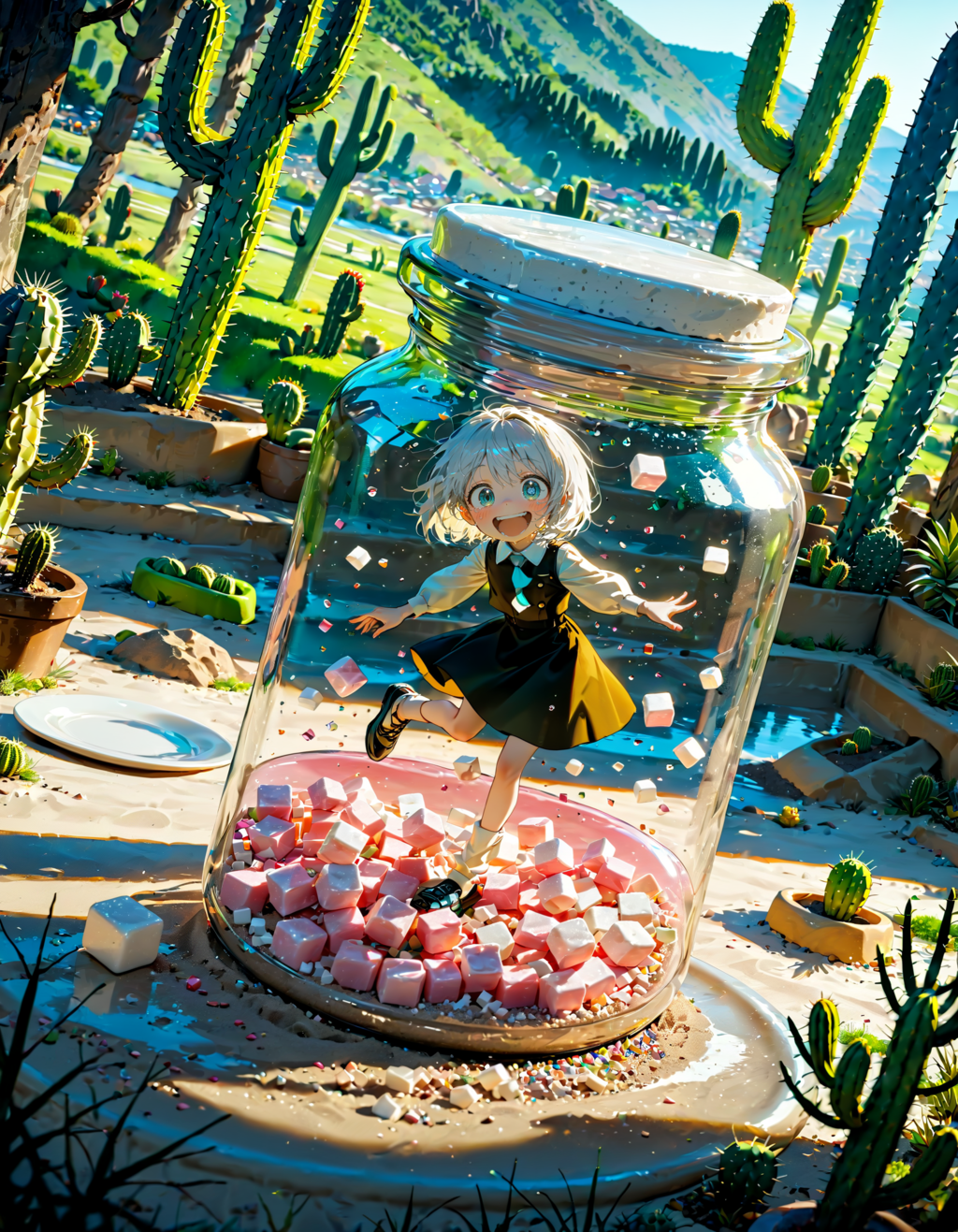 今日は何の日？　サボテンの日。砂糖の日。安全安心砂場の日　その２