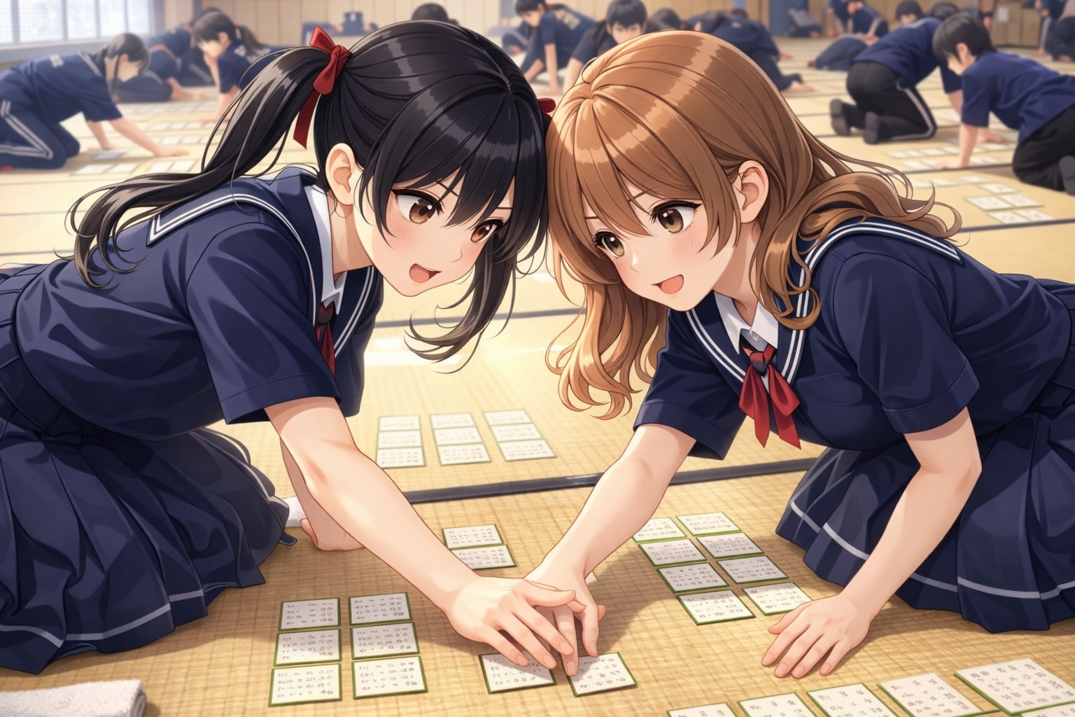 カルタ大会（百人一首の日） | の人気AIイラスト・グラビア