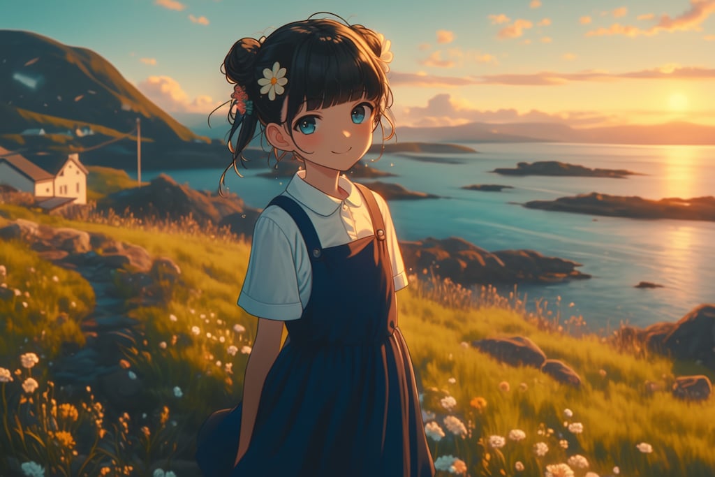 夕暮れのおだんごちゃん🍡✨116