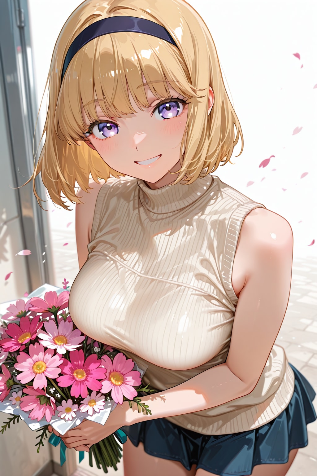 コスモスの花束