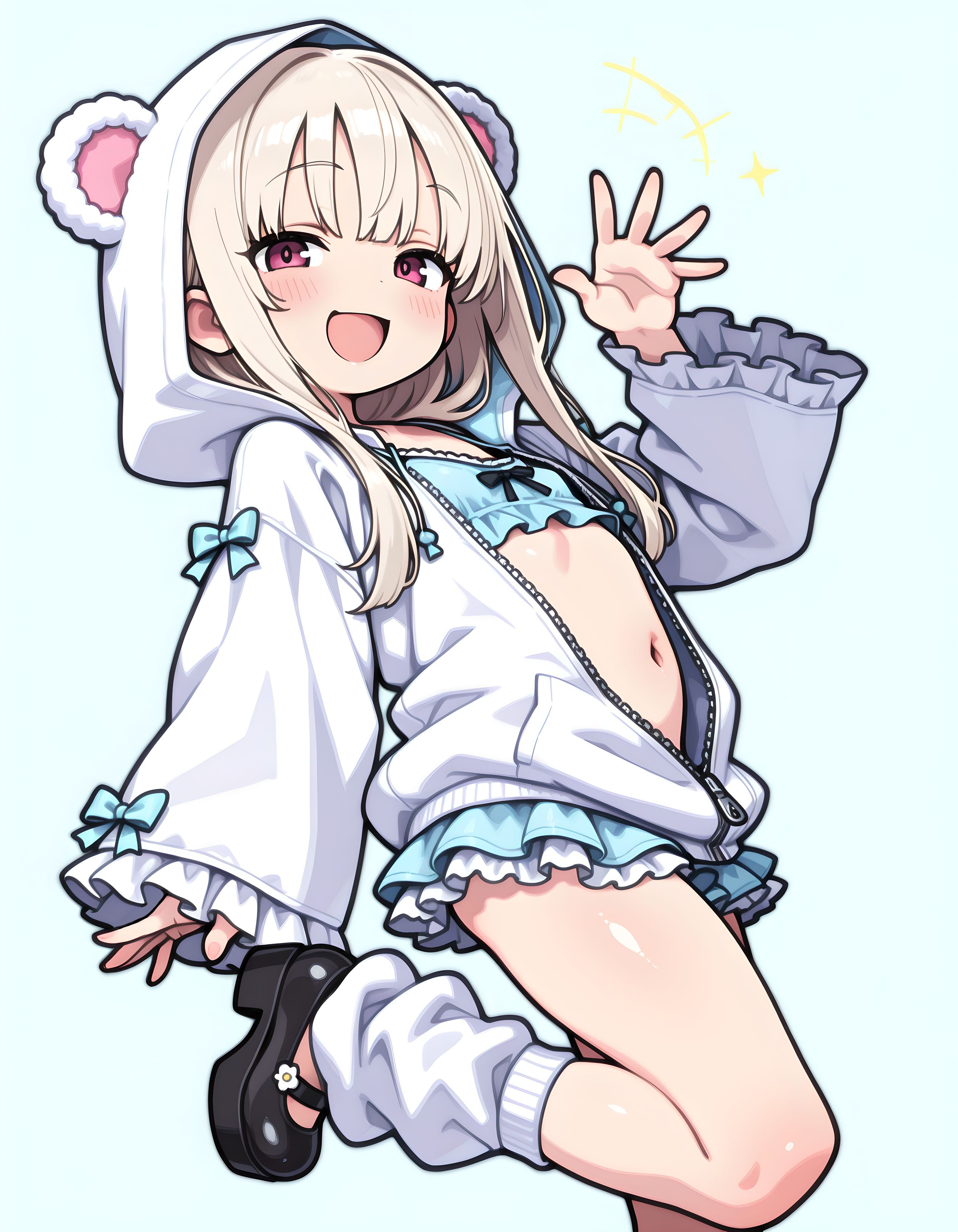 おへそパーカーちゃん