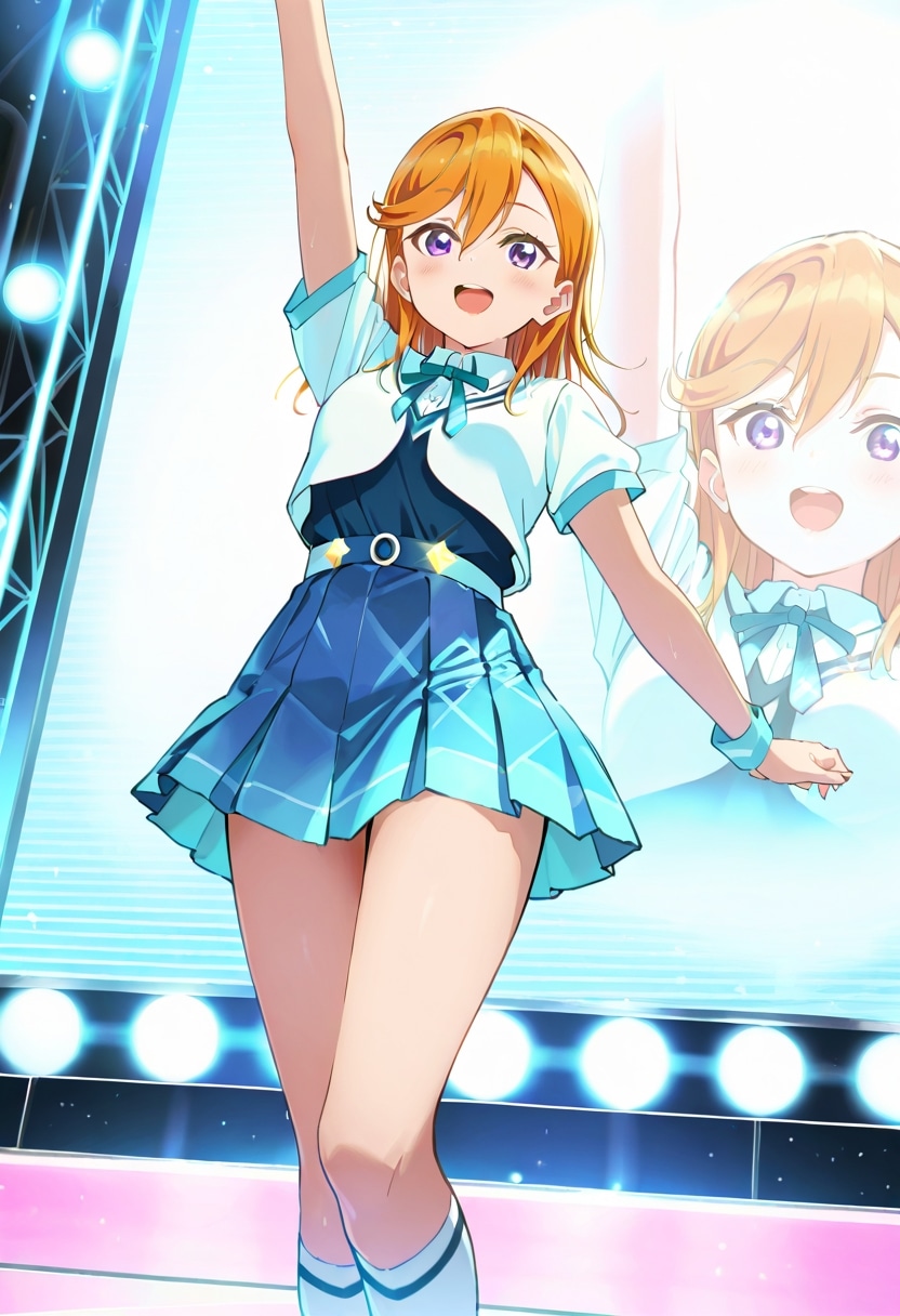 橙髪の彼女 | の人気AIイラスト・グラビア