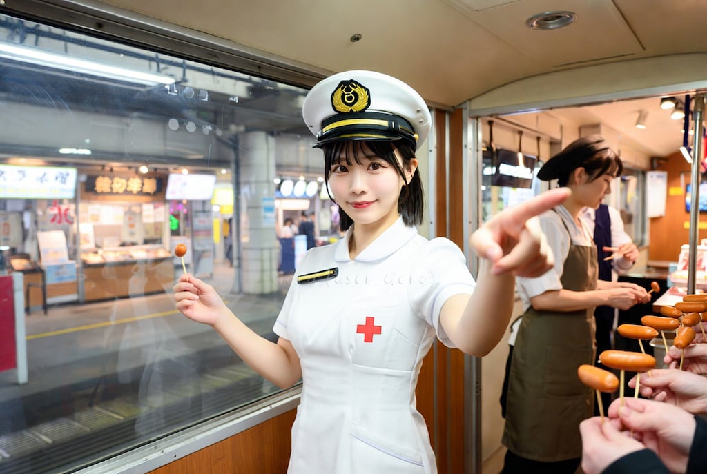 デパ地下から発車します