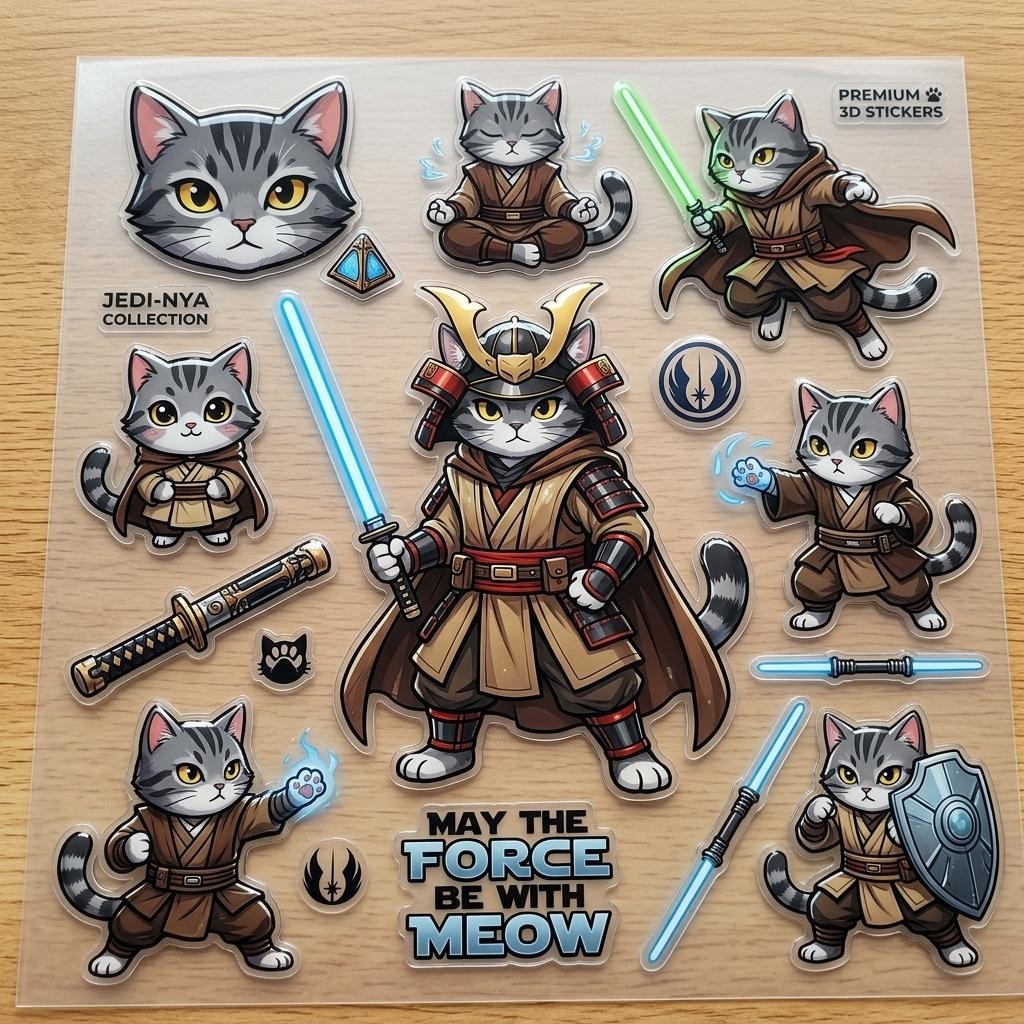 猫侍シール 2⃣