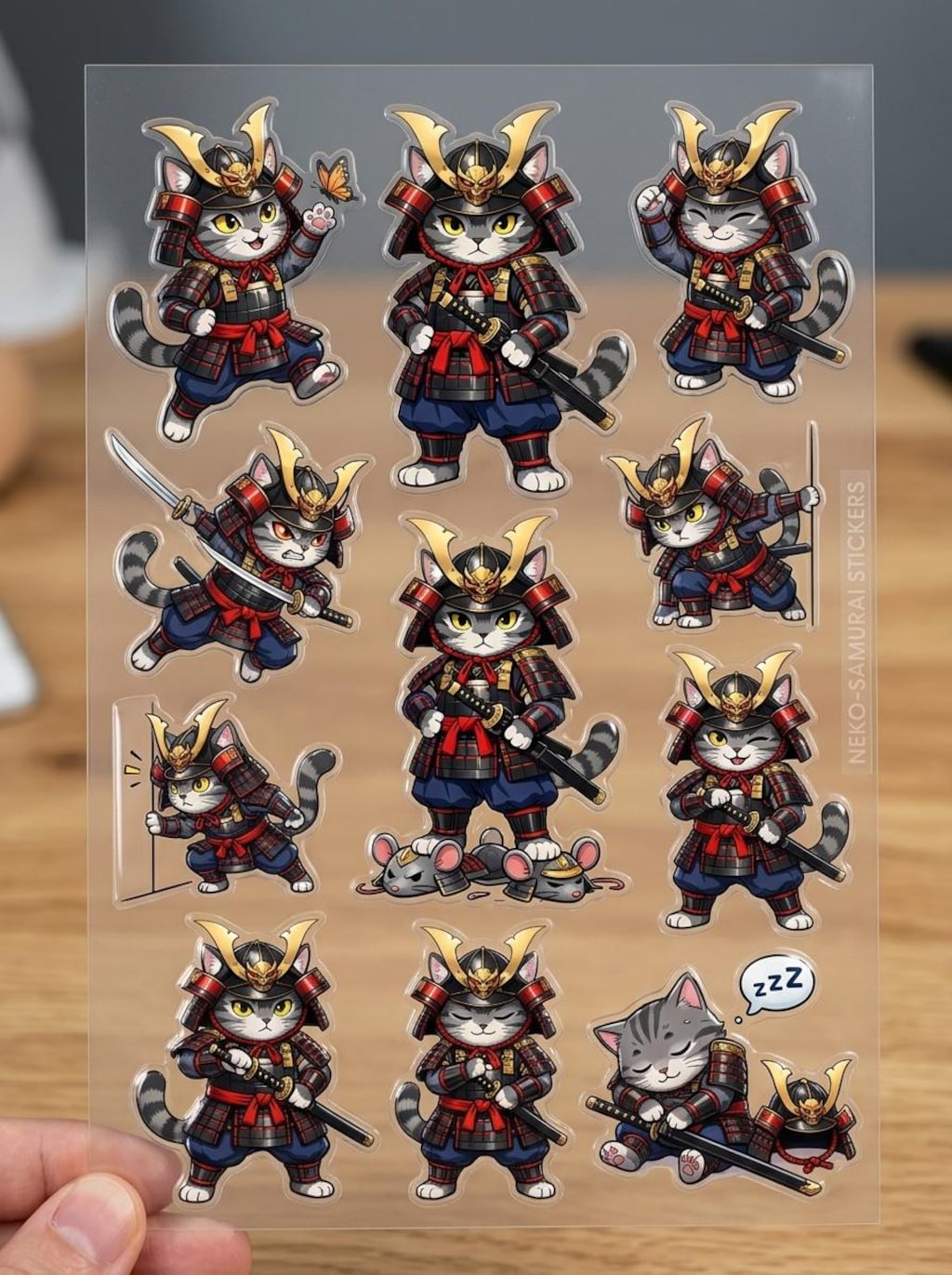 猫侍シール 2⃣