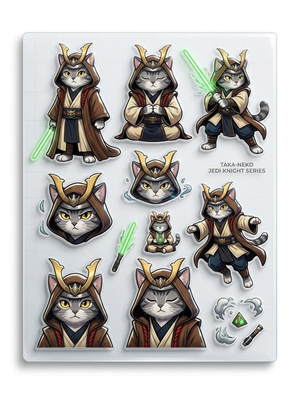 猫侍シール 2⃣