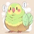 もふもふインコ 5枚目