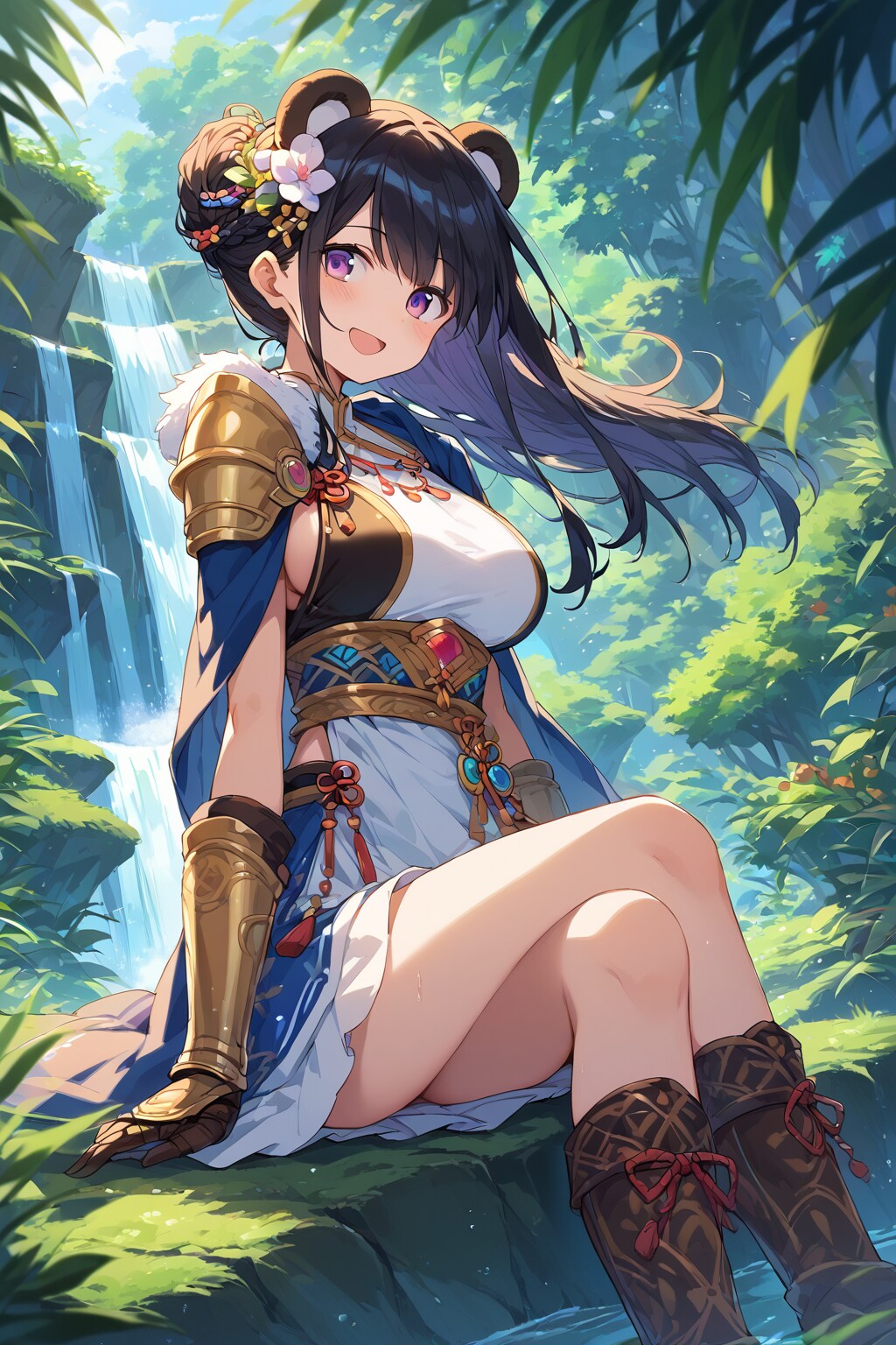 くま姫様ひと休み 02