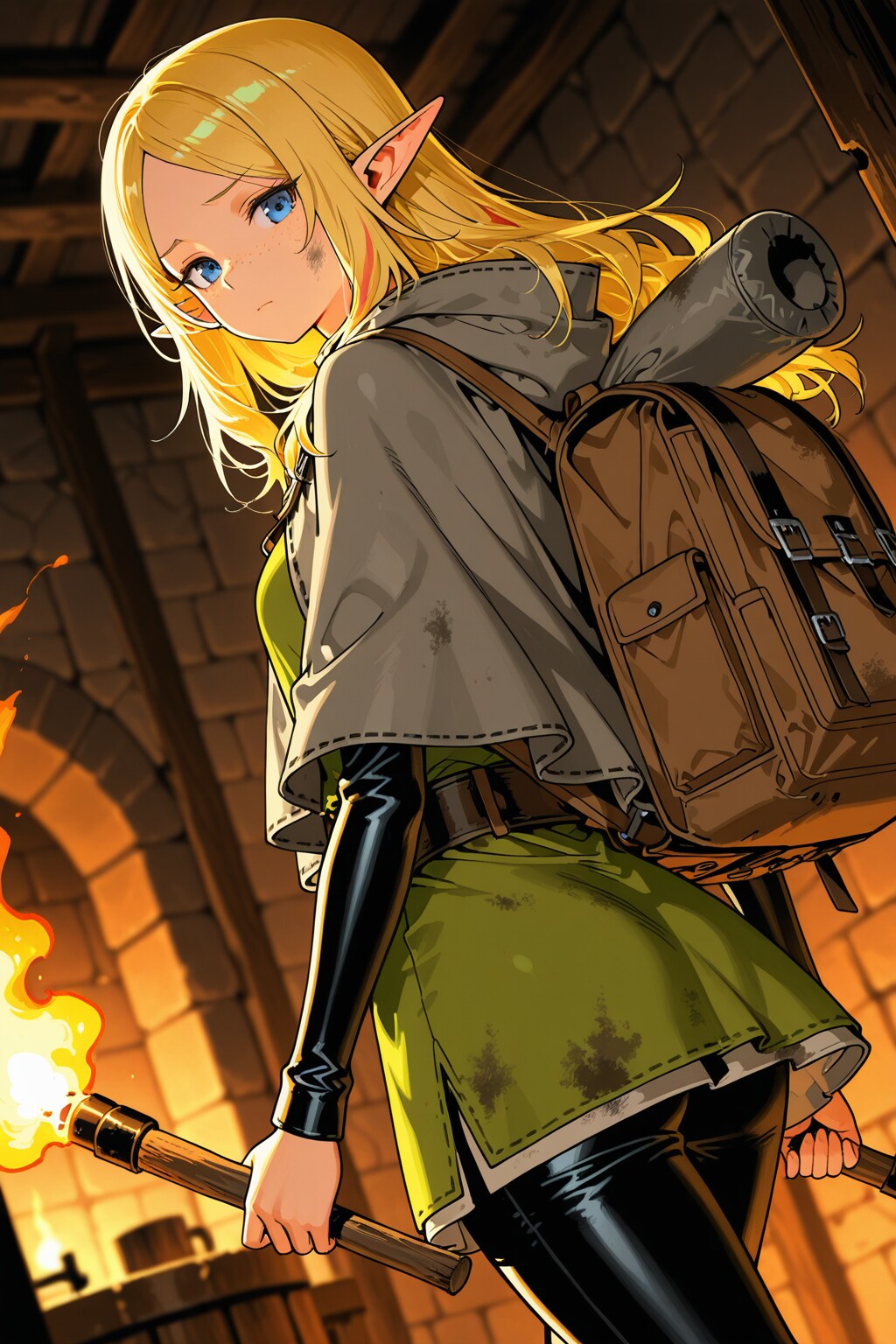 ダンジョンを行く | の人気AIイラスト・グラビア