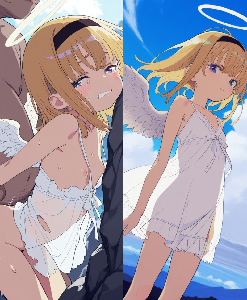 【即堕ち】天使な女の子