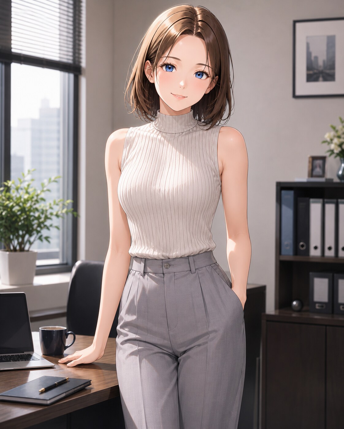 部屋で涼しく | の人気AIイラスト・グラビア