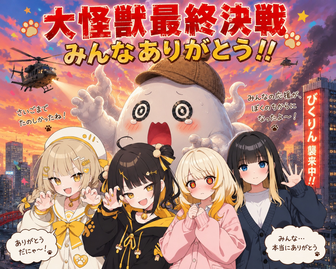 感謝です！