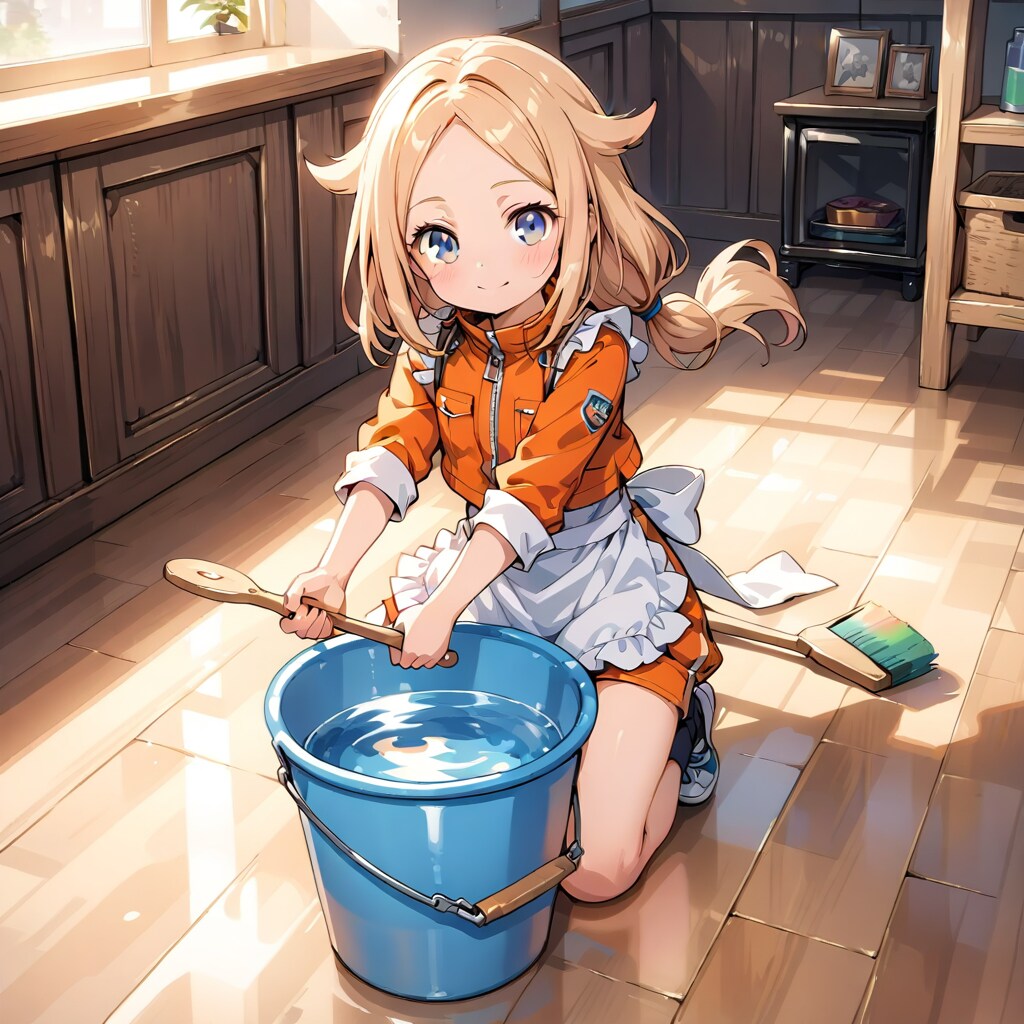 おそうじしなきゃ！