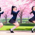 春休みの部活中のJKたち 4枚目