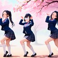 春休みの部活中のJKたち 3枚目