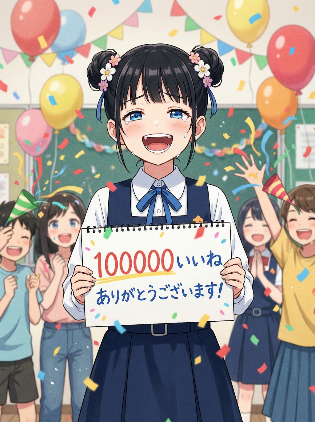 100000いいね💓ありがとうございます～♪🥰🍡✨