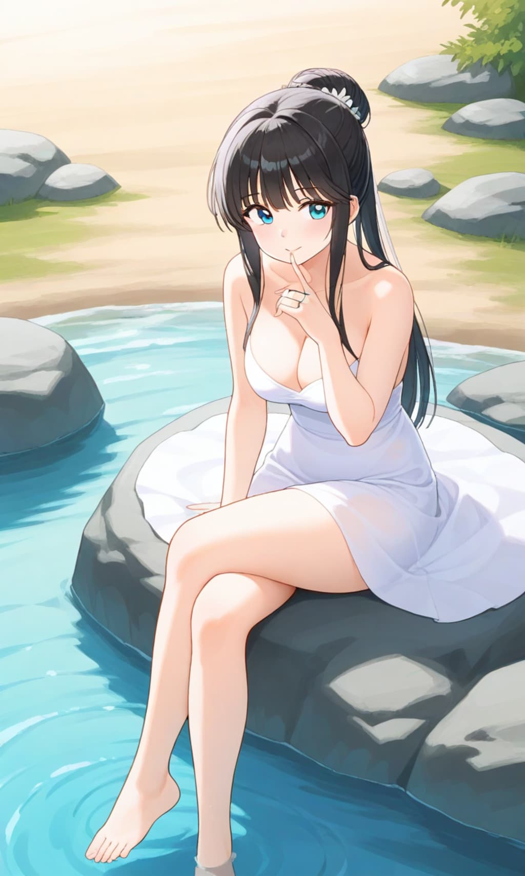 水辺のまどかさん