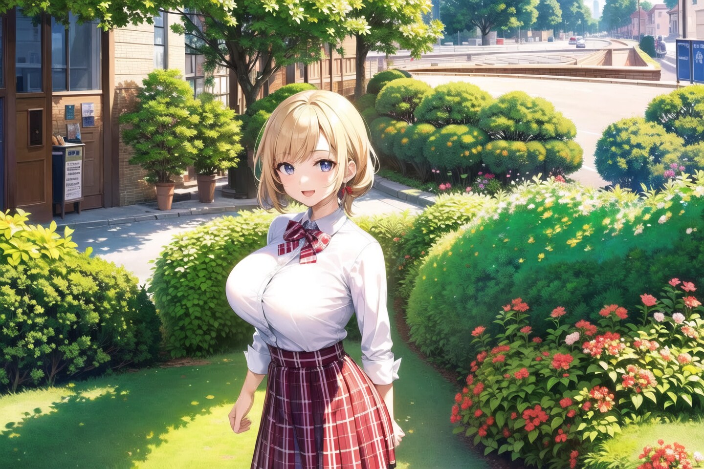細身なのに…