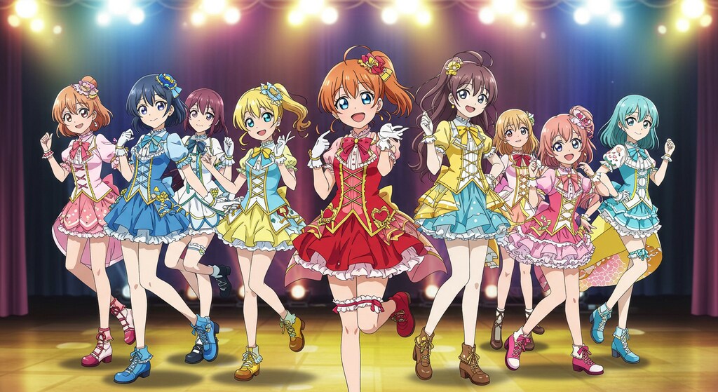 アイマスとラブライブを合成したキャラ