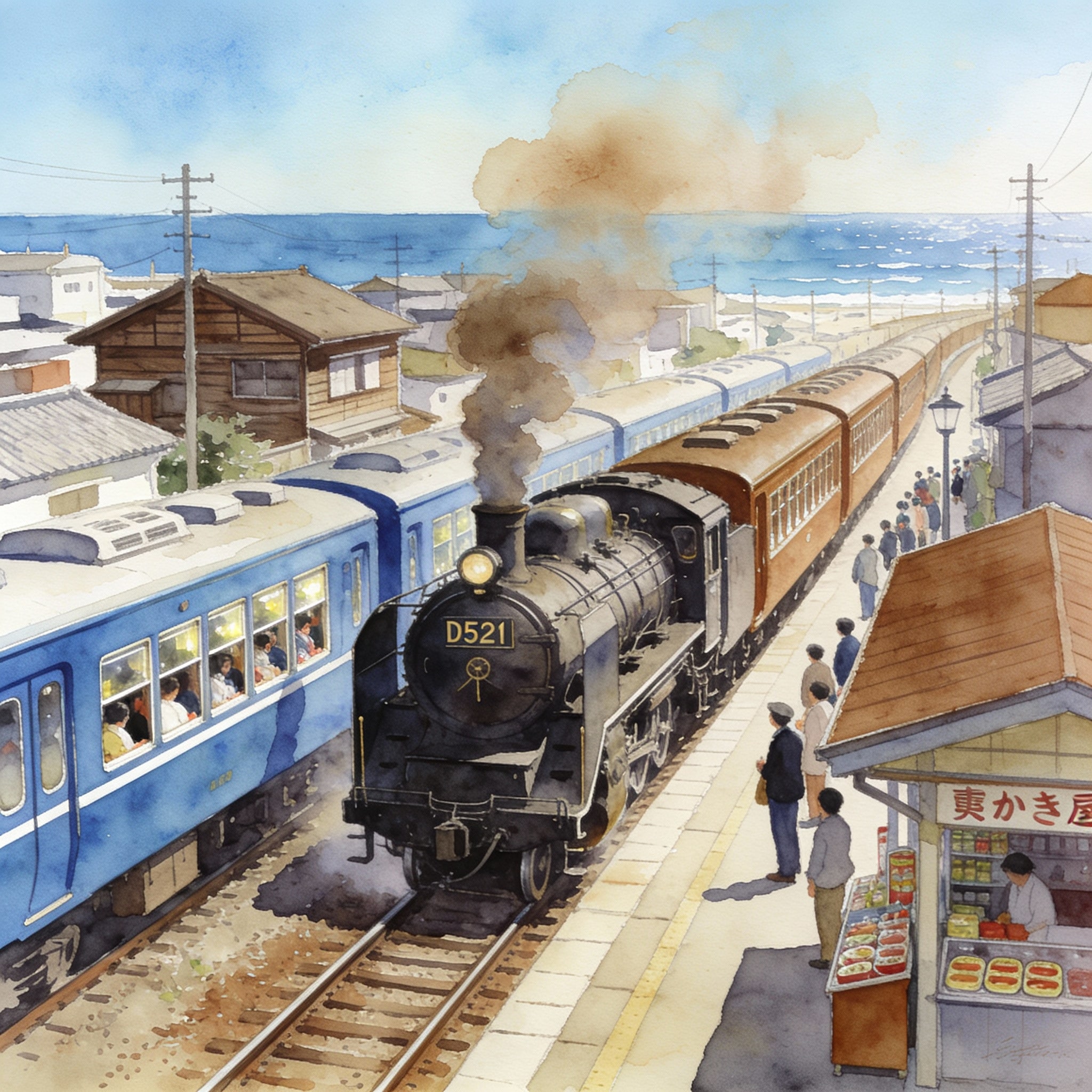 海が見える | の人気AIイラスト・グラビア