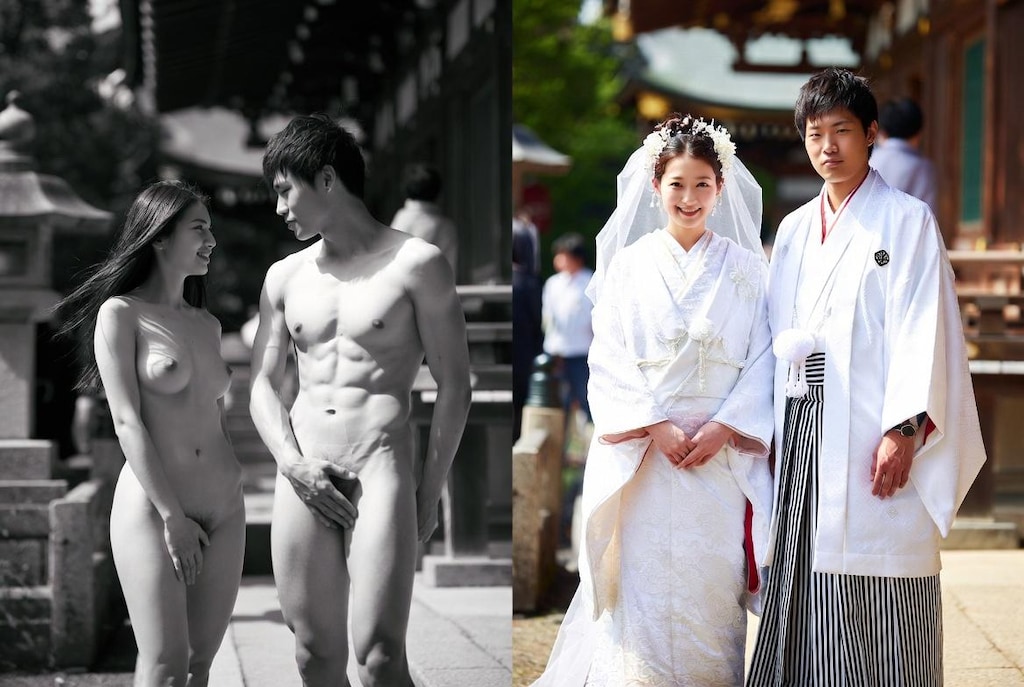 【ジューンブライド特別月間】新郎新婦ヌード
