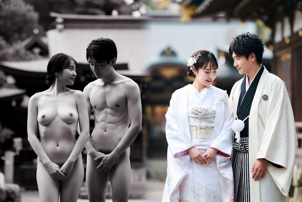 【ジューンブライド特別月間】新郎新婦ヌード