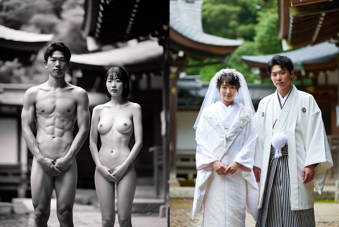 【ジューンブライド特別月間】新郎新婦ヌード