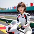 女性ライダー 5枚目