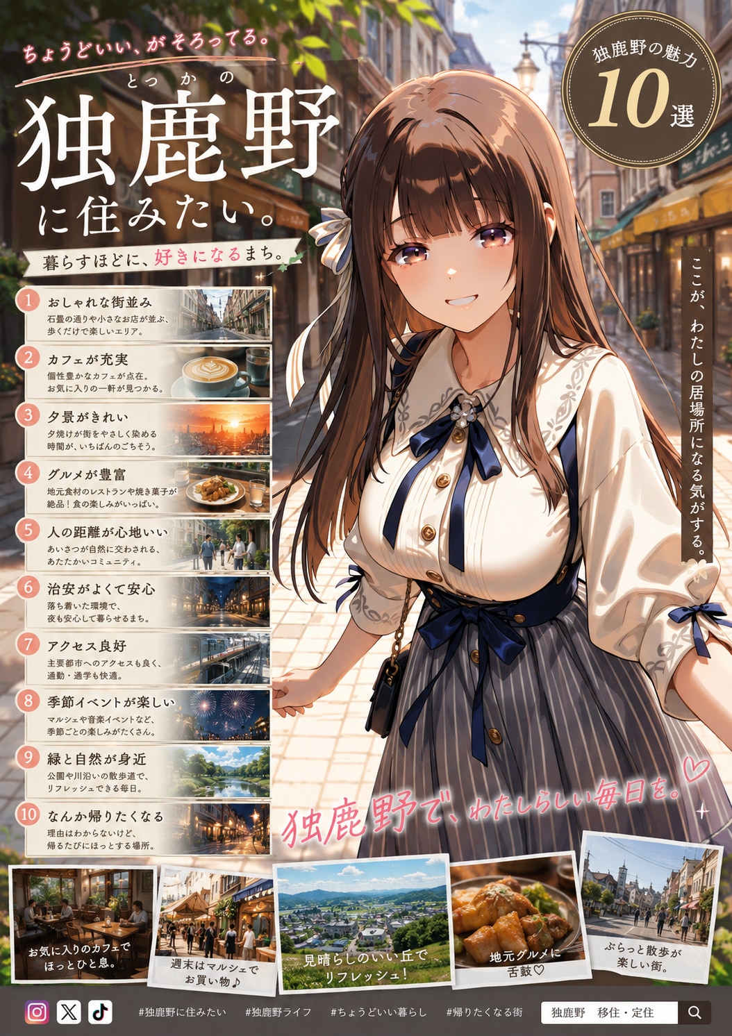 どっかの町に住みたい