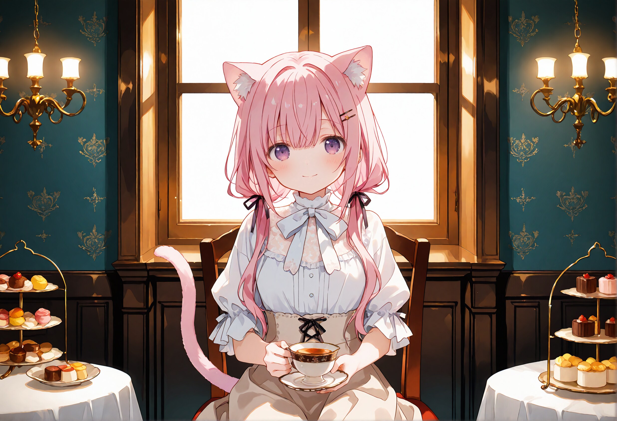猫耳桃香のお茶会 62