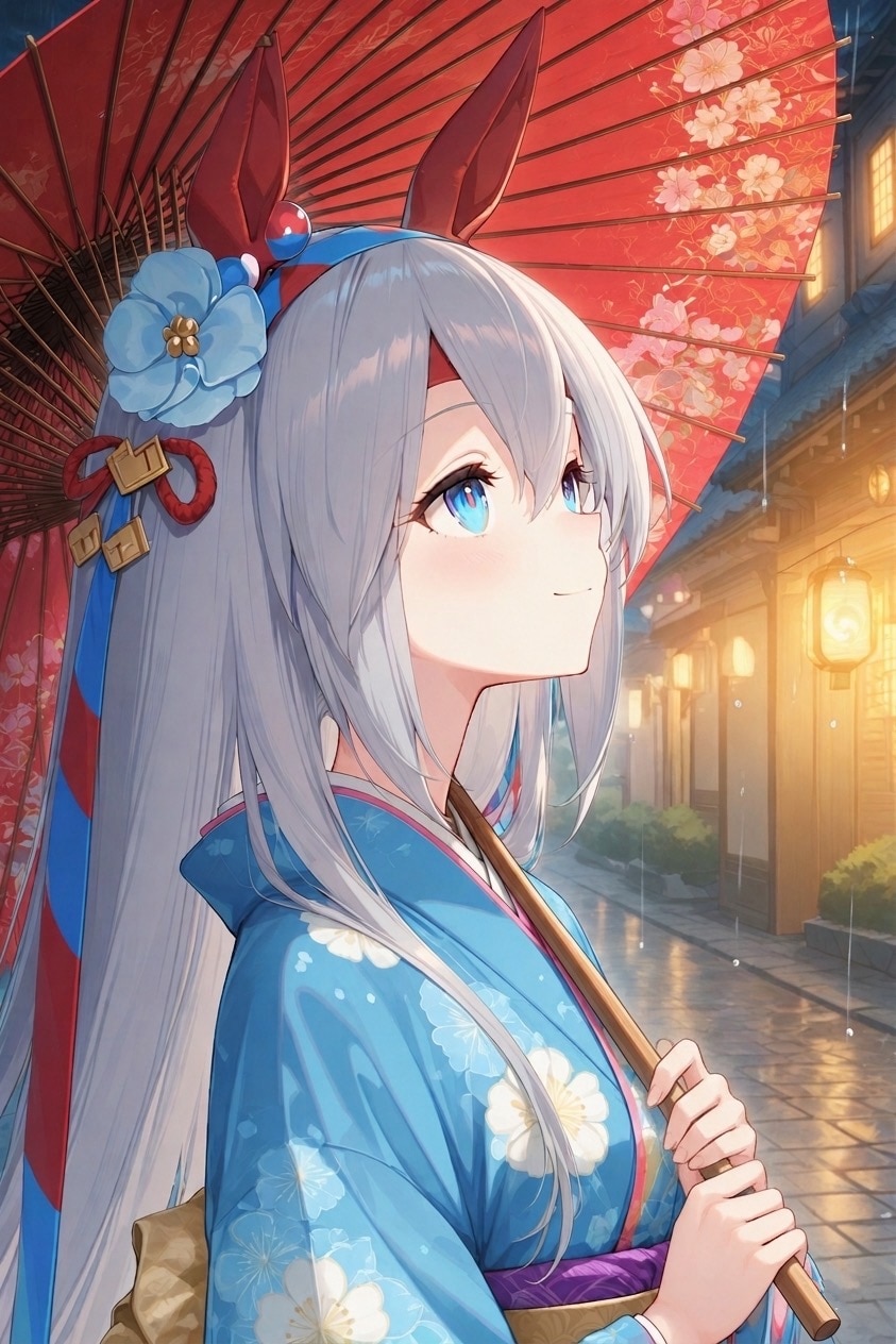 雨音に包まれて