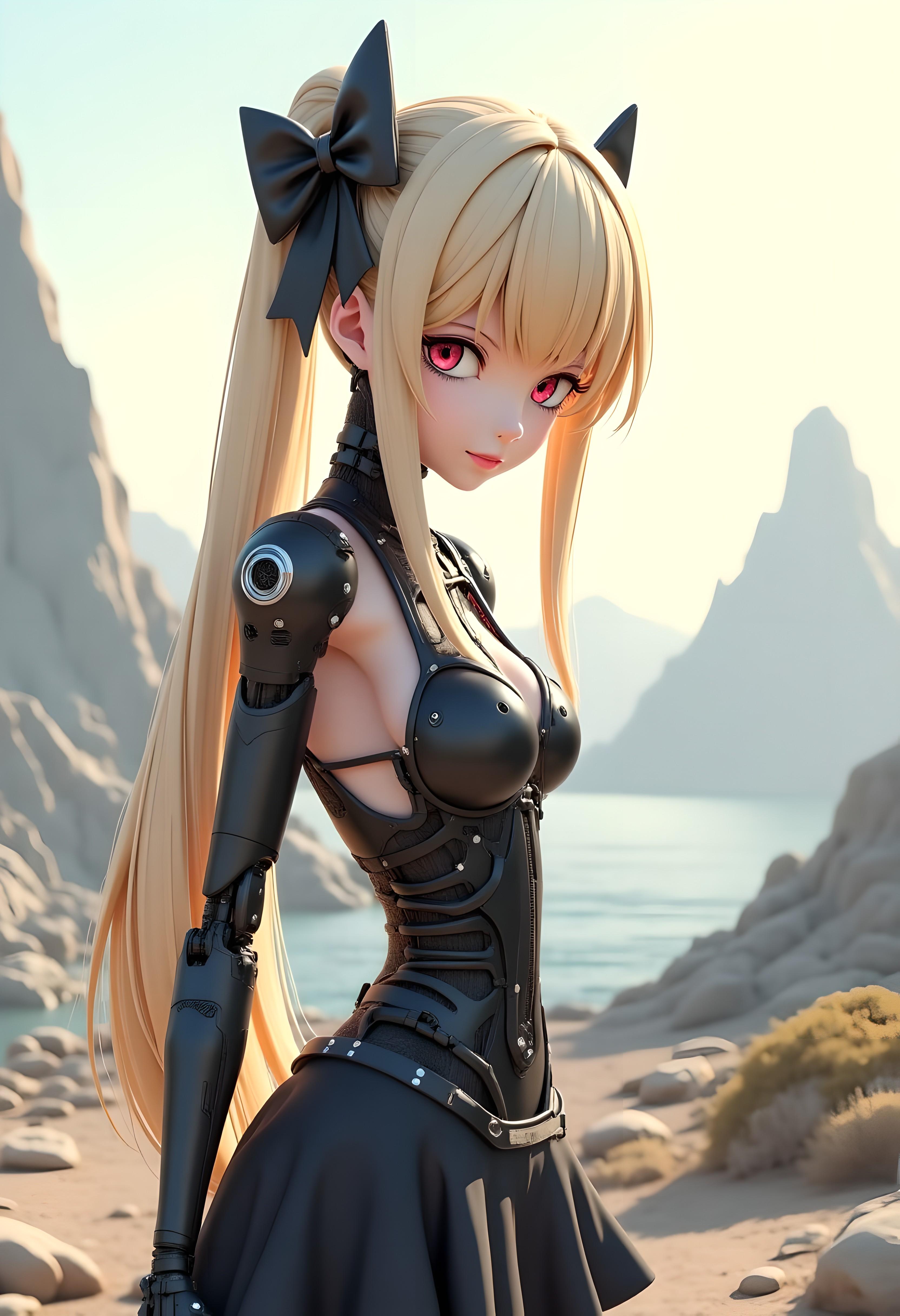 メカ娘2627号 | の人気AIイラスト・グラビア