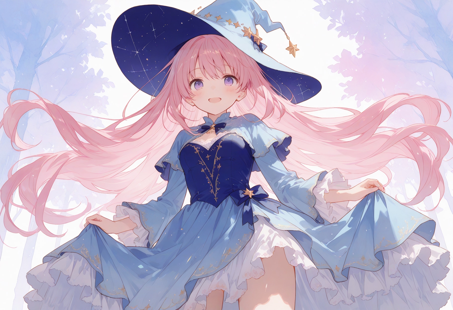 天桜の魔女 | の人気AIイラスト・グラビア