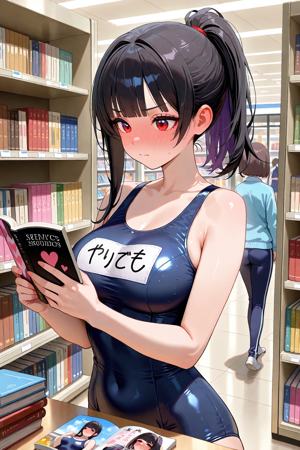 お客様立ち読みは…