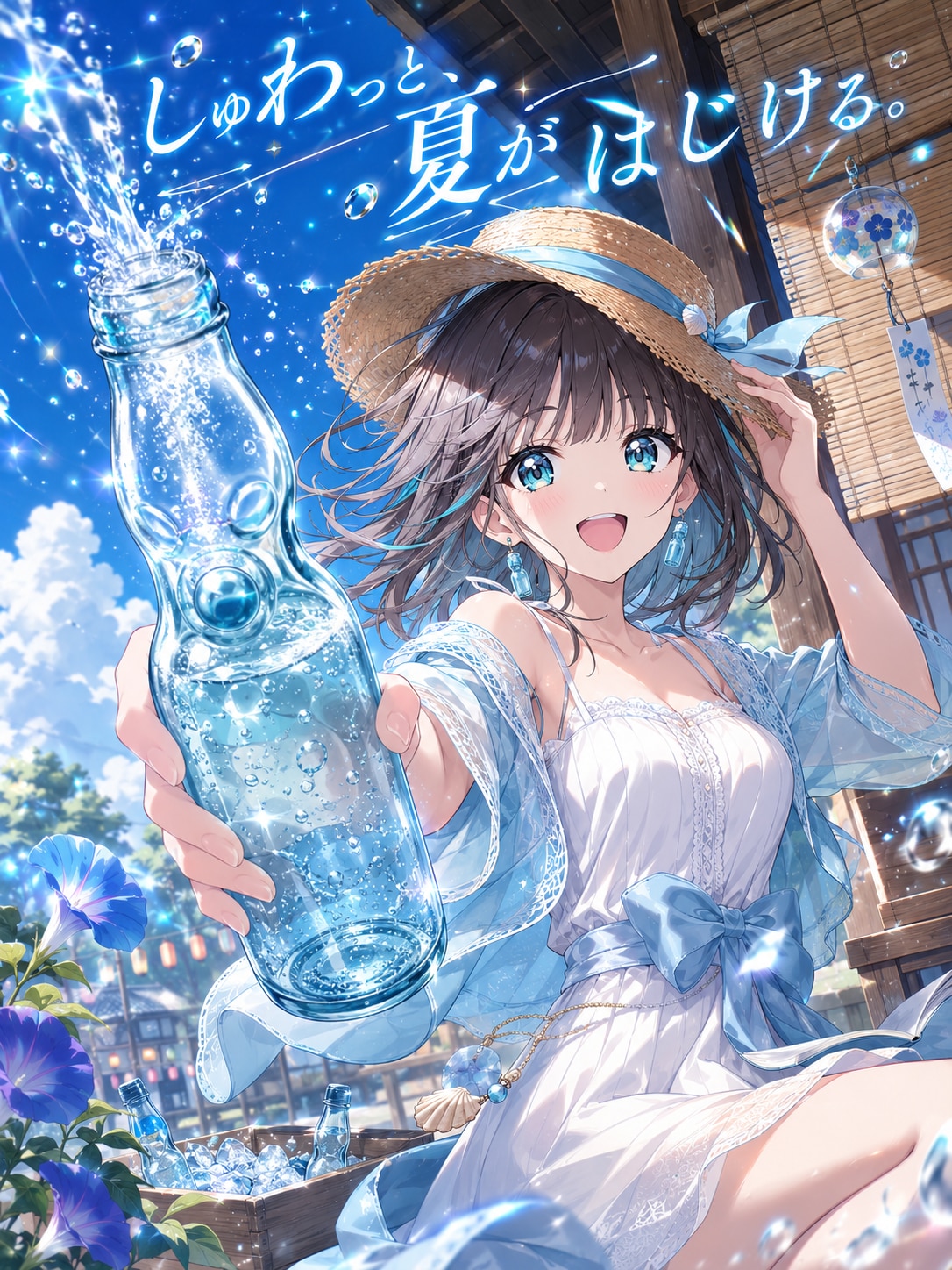 しゅわっと夏がはじける