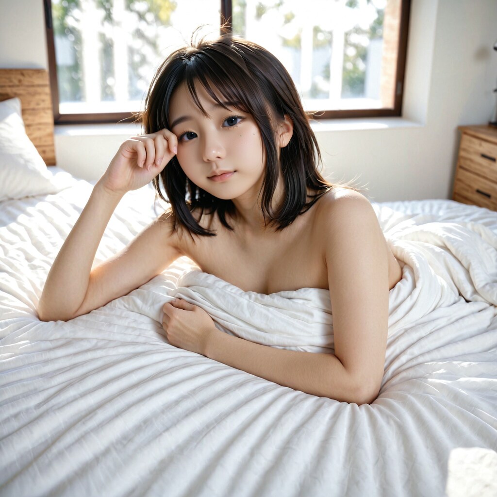 朝のまどろみ