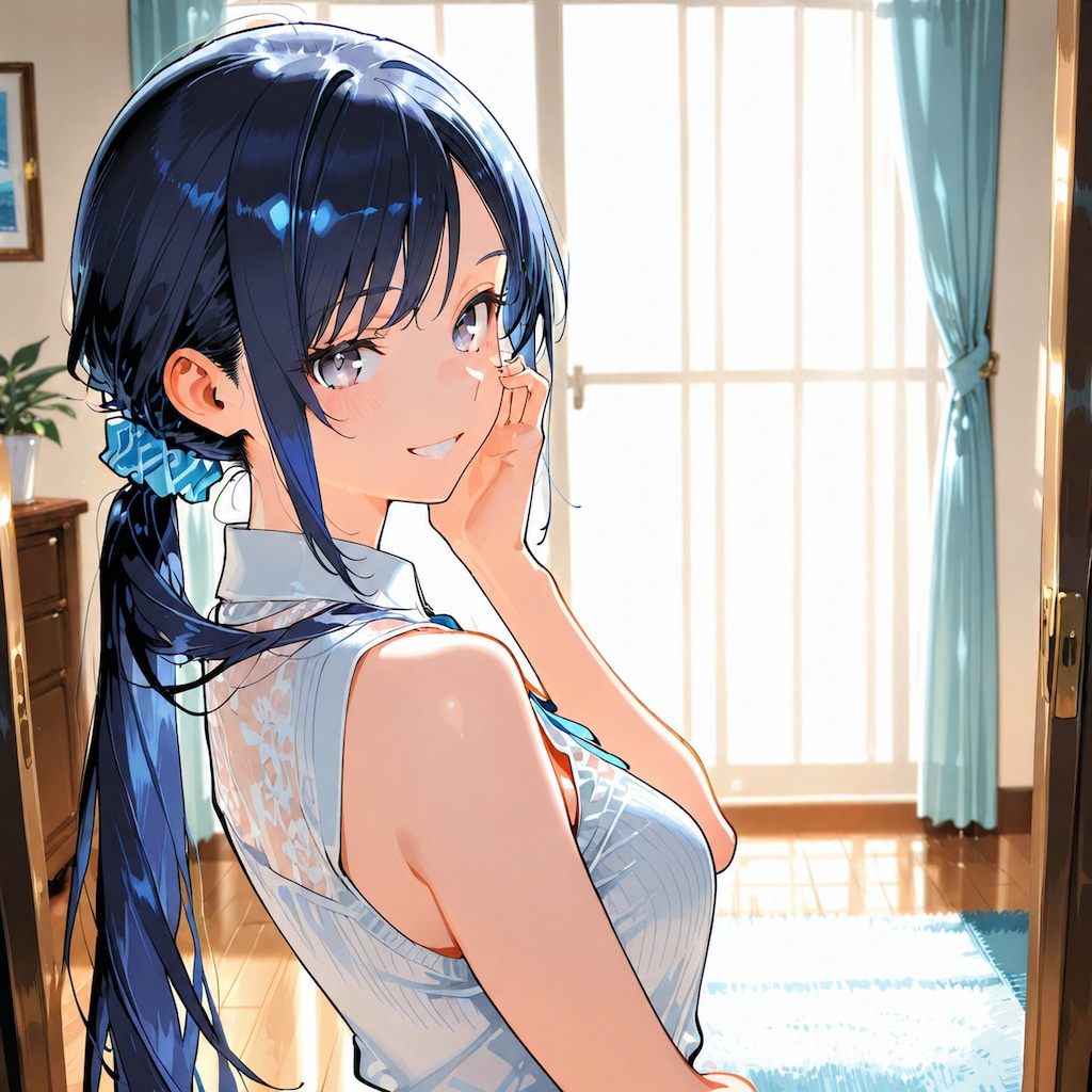 朝の日差しと七瀬　151