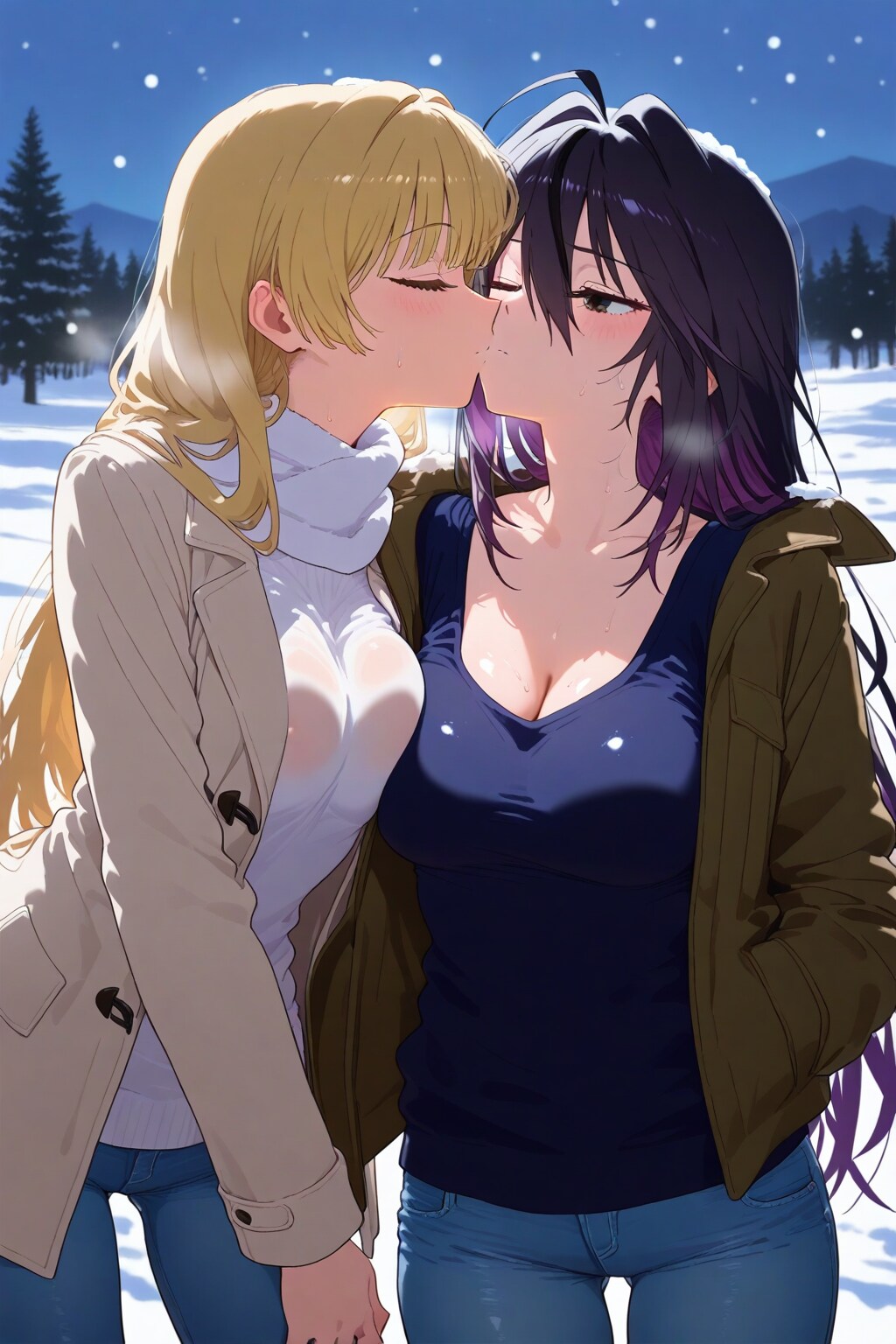 寒いね～♡