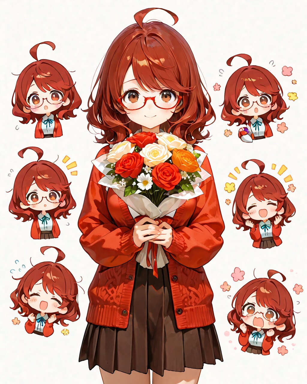 22（にゃんにゃん）様のとこの赤松早苗ちゃんの誕生日FA🎂