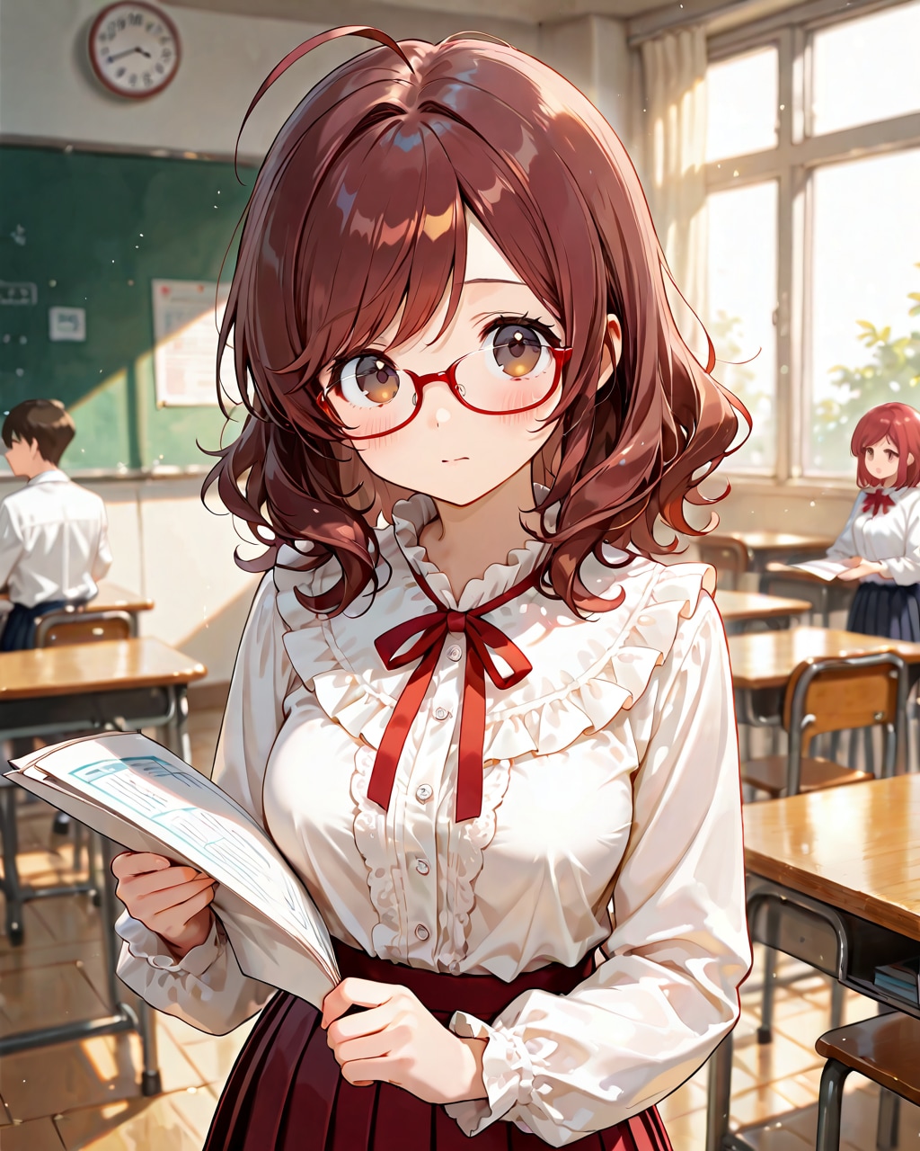 22（にゃんにゃん）様のとこの赤松早苗ちゃんの誕生日FA🎂