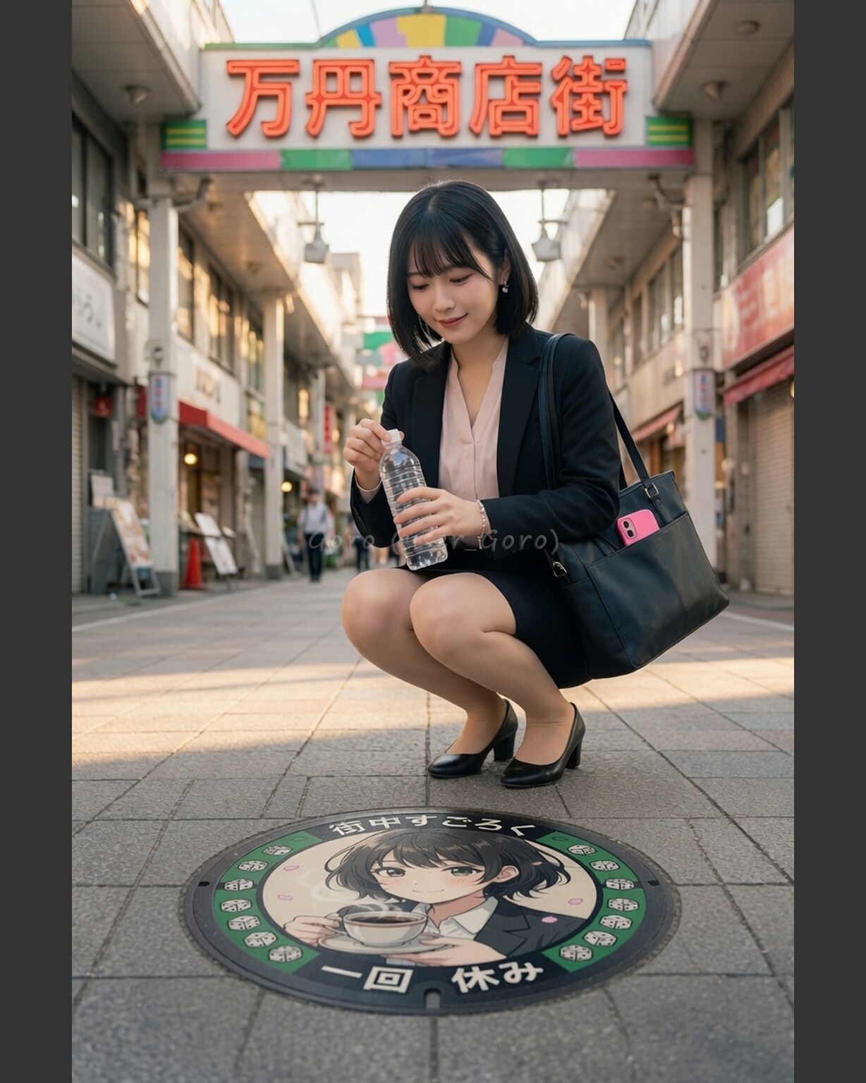 一回休みのマンホール