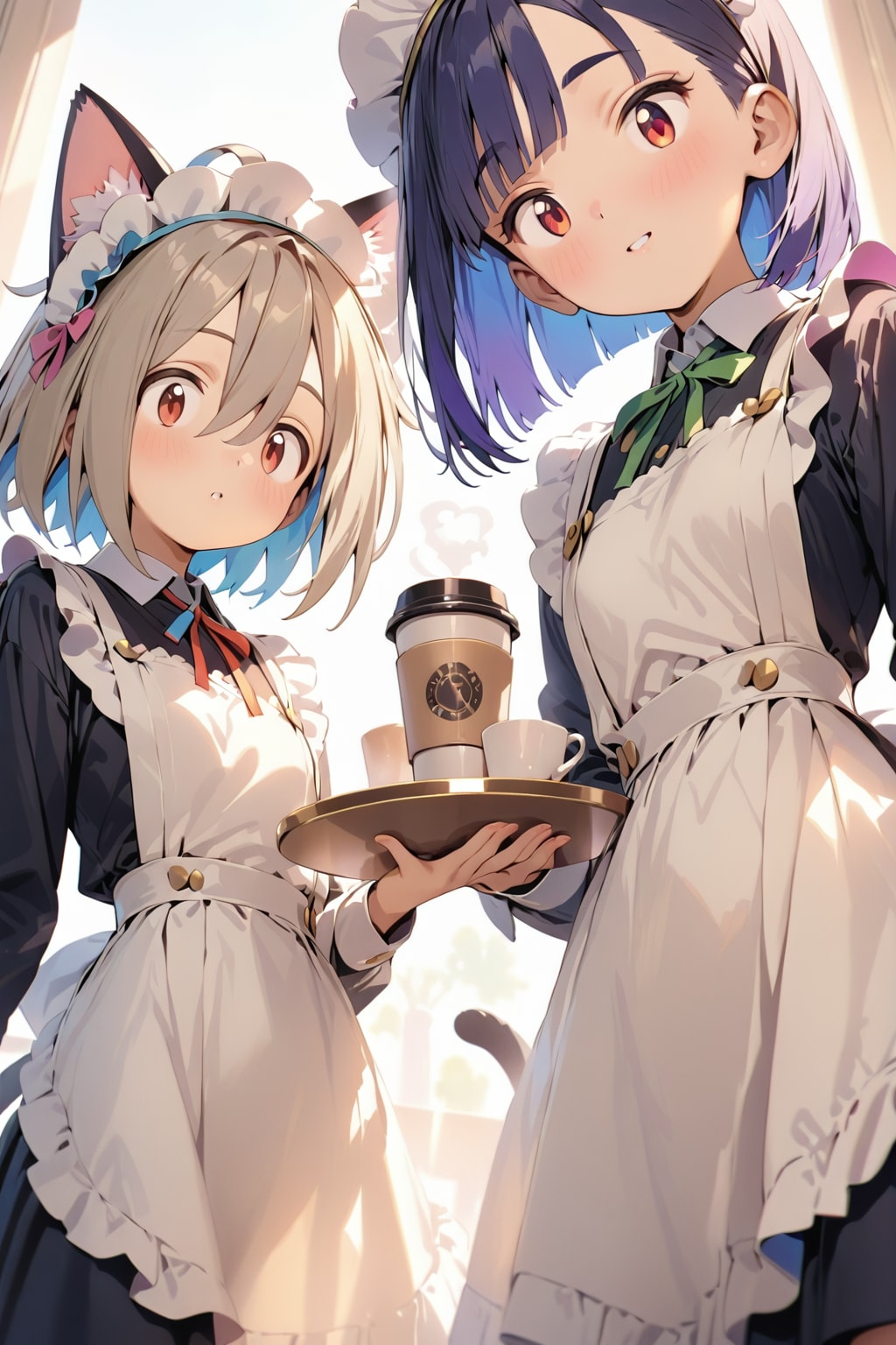 ☕DIYカフェ🔨(*´ω｀*) | の人気AIイラスト・グラビア