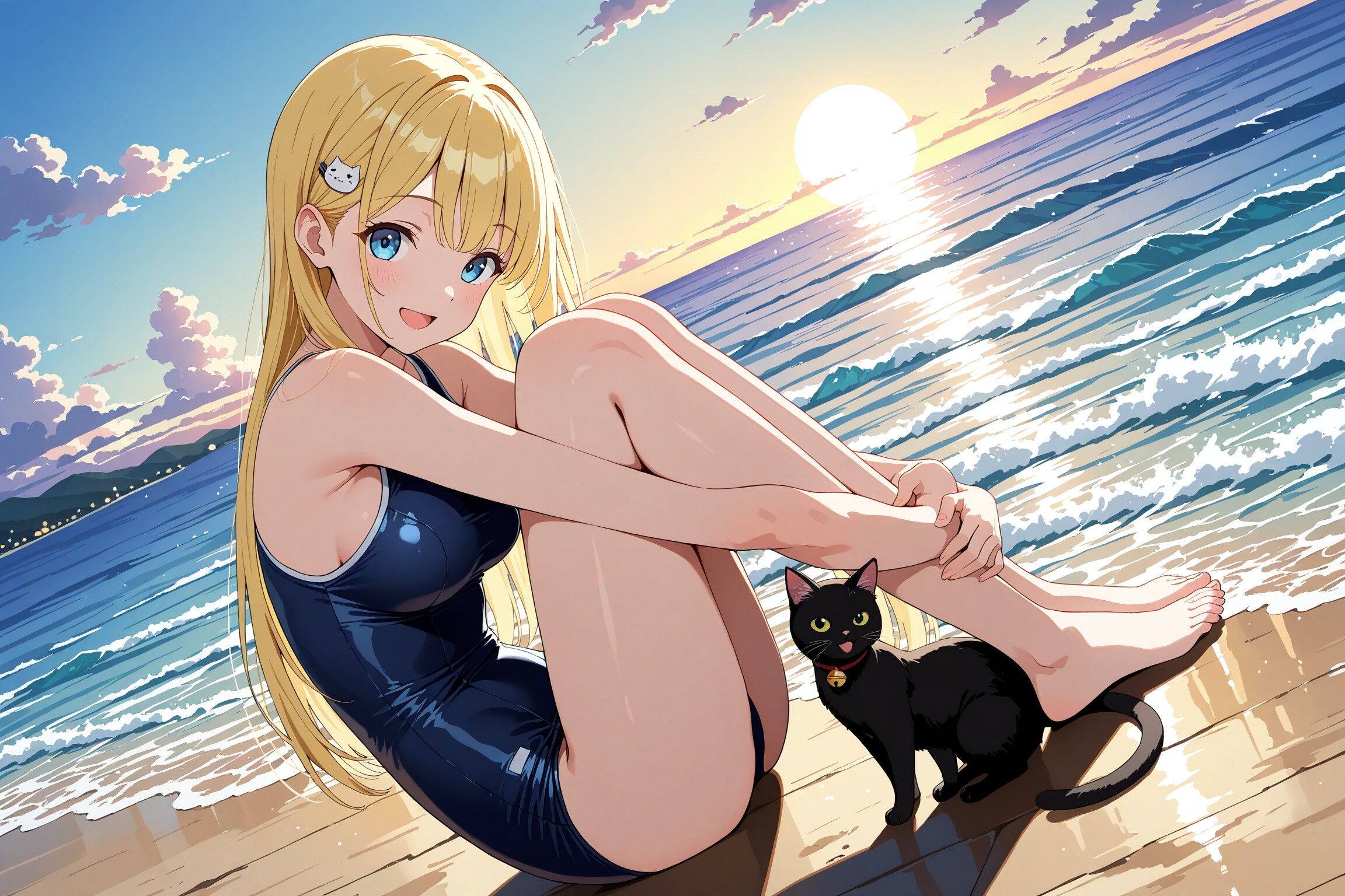 ひまりちゃんのスク水姿