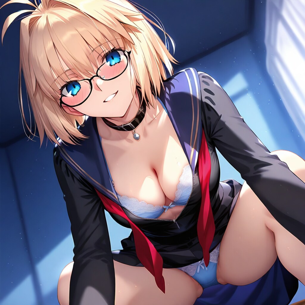 紺色セーラー服 ＃76 アルクとジャンヌの区別が効いてないな・・・