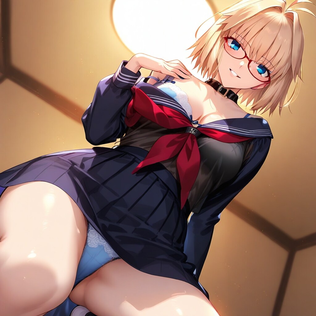 紺色セーラー服 ＃76 アルクとジャンヌの区別が効いてないな・・・